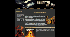 Desktop Screenshot of maitre.stryges.com